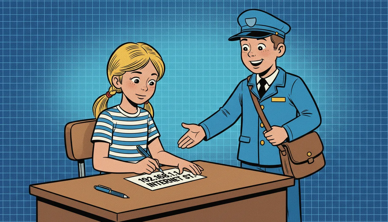 IP-адрес — это как почтовый адрес, только для цифрового мира.