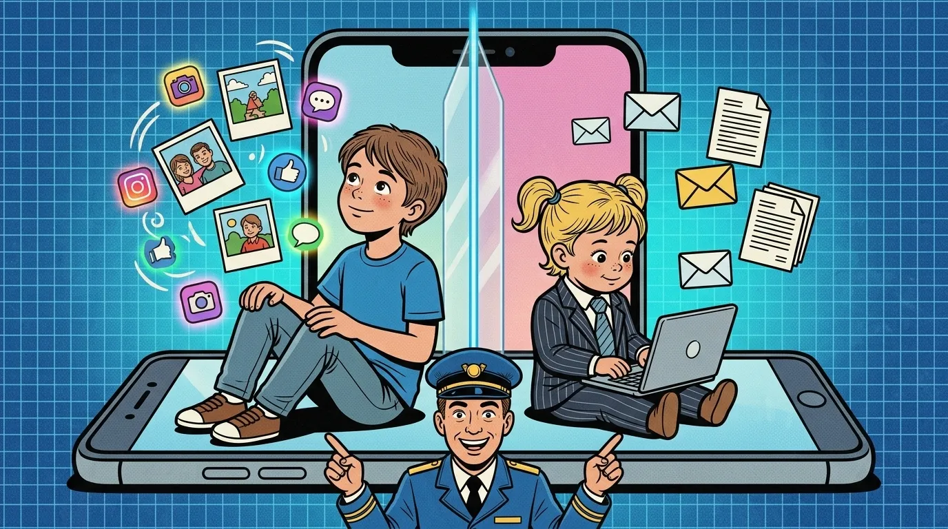 Рабочий профиль — вторая песочница на смартфоне, полностью изолированная от личных данных.